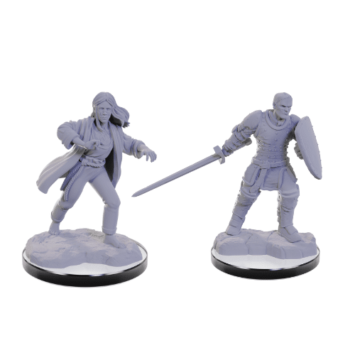 Nolzur's Marvelous Miniatures Reborn Paladin & Warlock Wave 22 image 0